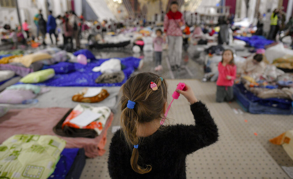 Russia Ukraine War Romania Shelter