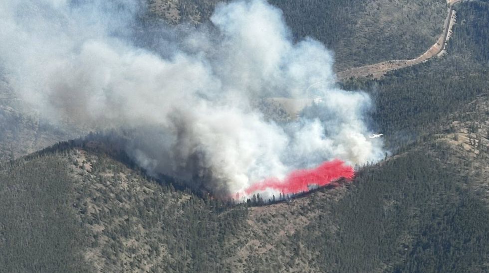 Sandbar 2 Fire near Flesher Pass