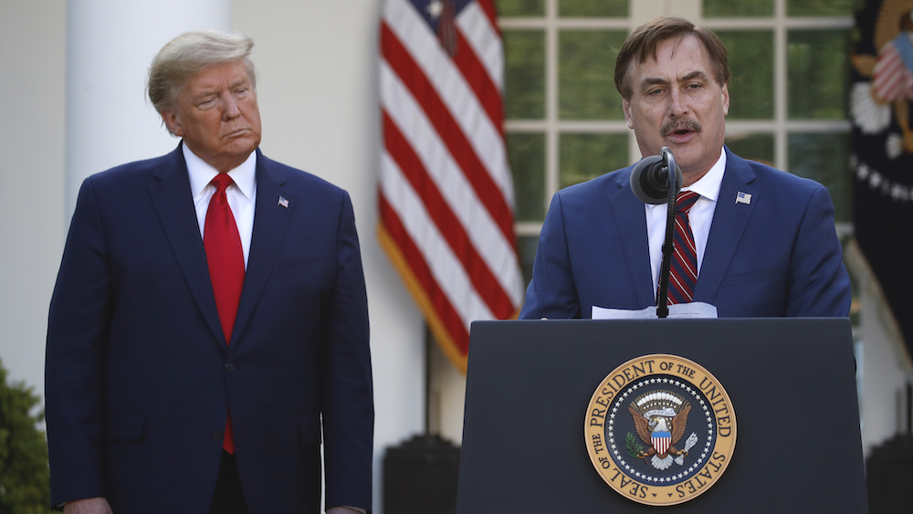 Mike Lindell, Donald Trump