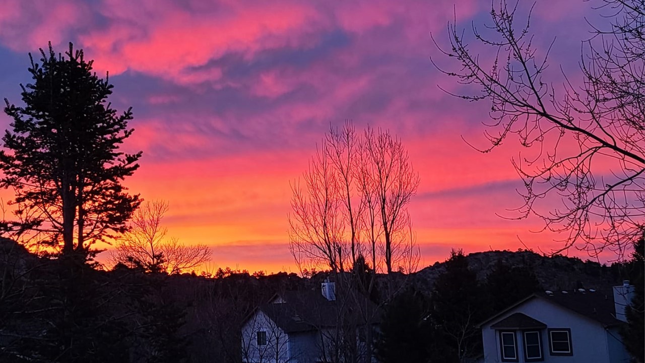 Colorado Springs sunrise