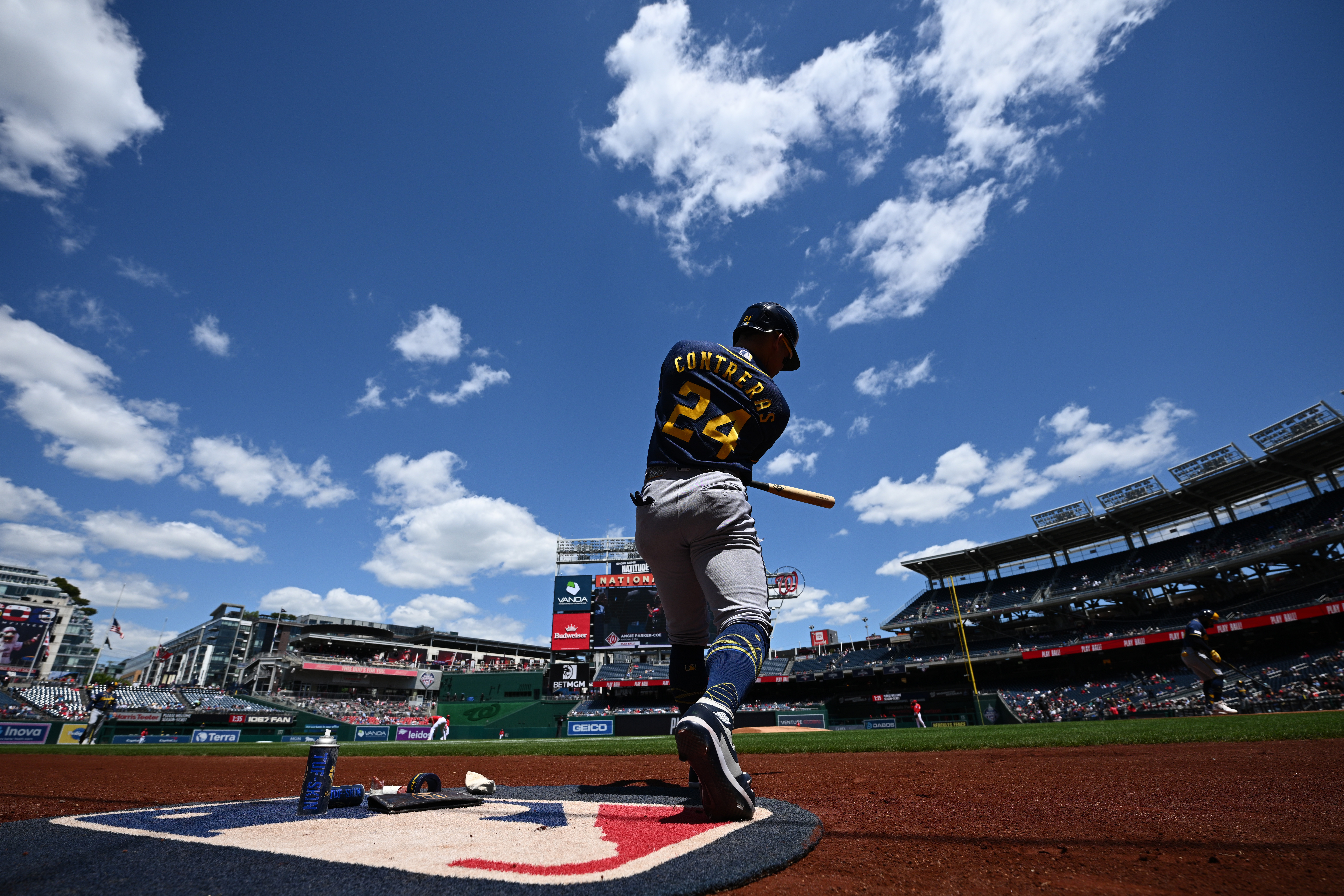 Brewers Nationals Baseball