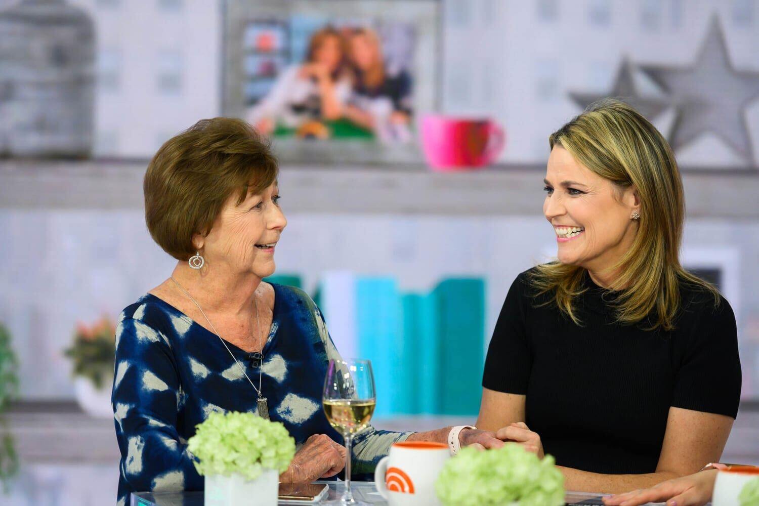 Nancy Guthrie with Savannah Guthrie