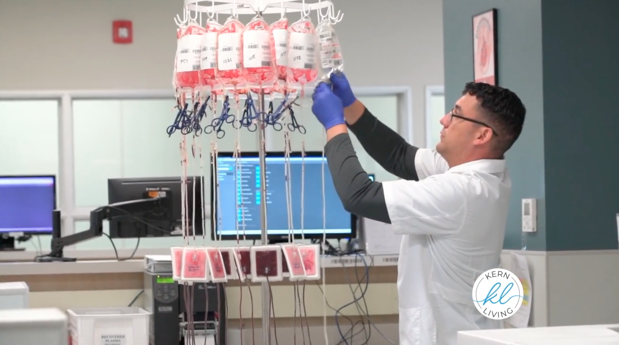 Houchin Community Blood Bank, Kern Living