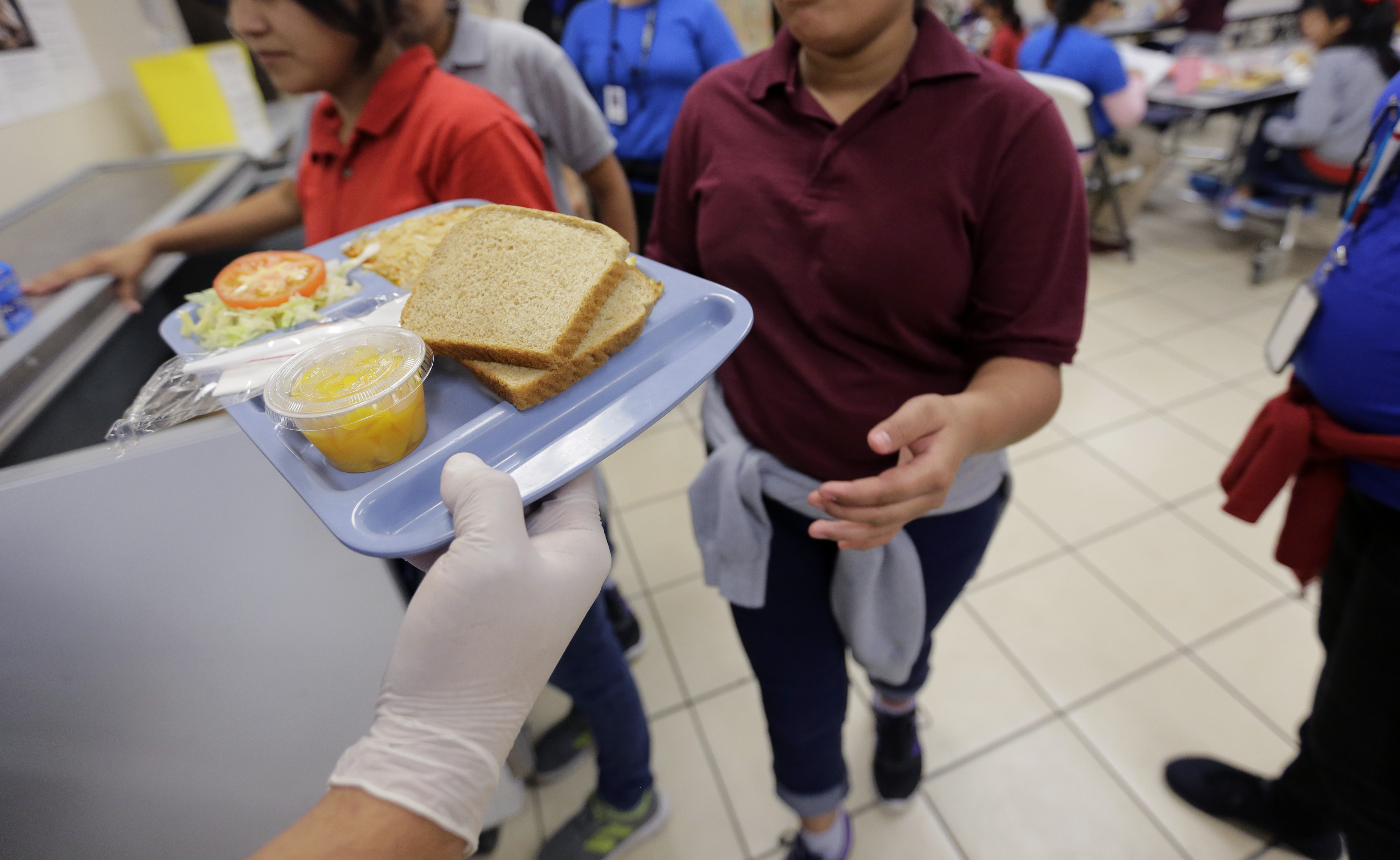 Children Eating Lunch