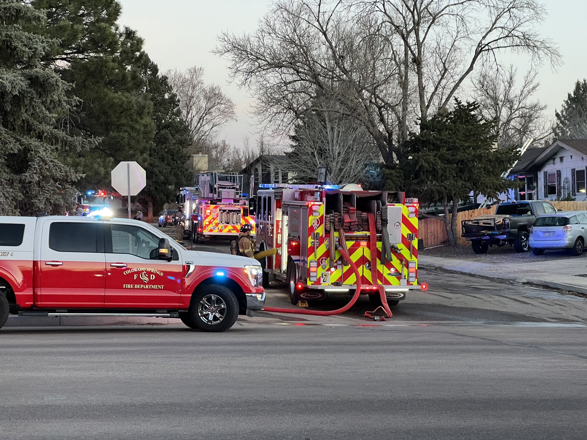 Residential fire N Hammock Dr 