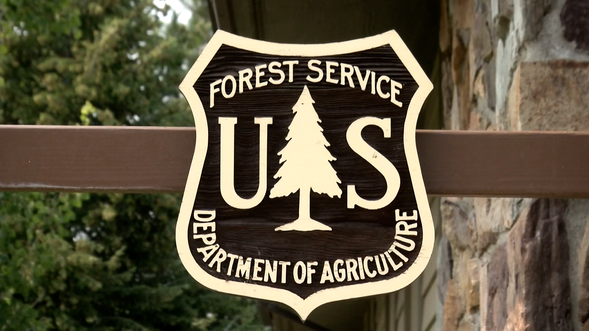 Forest service sign