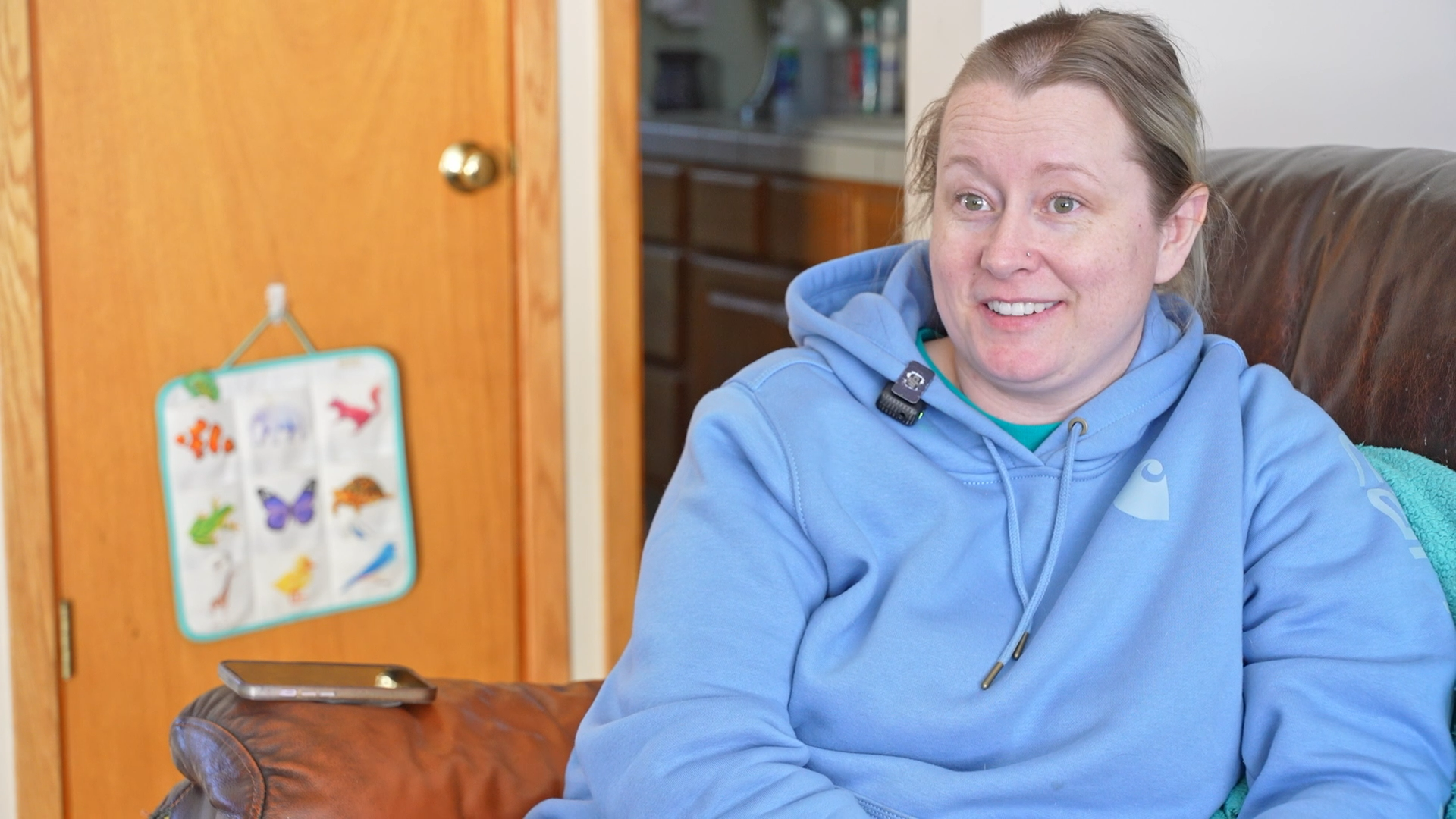 Ashley James and son