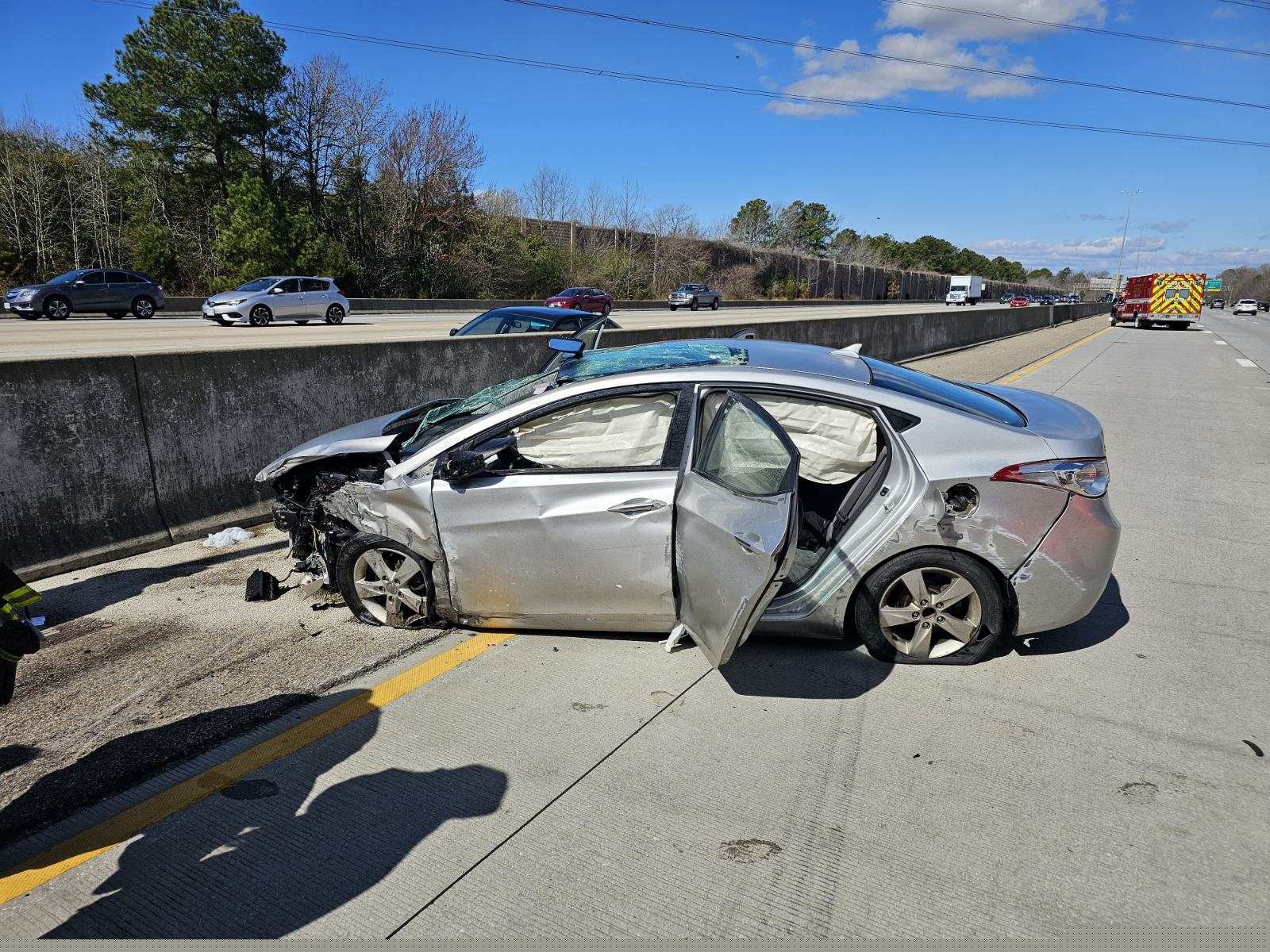 Fatal crash on I-64 in Hampton 