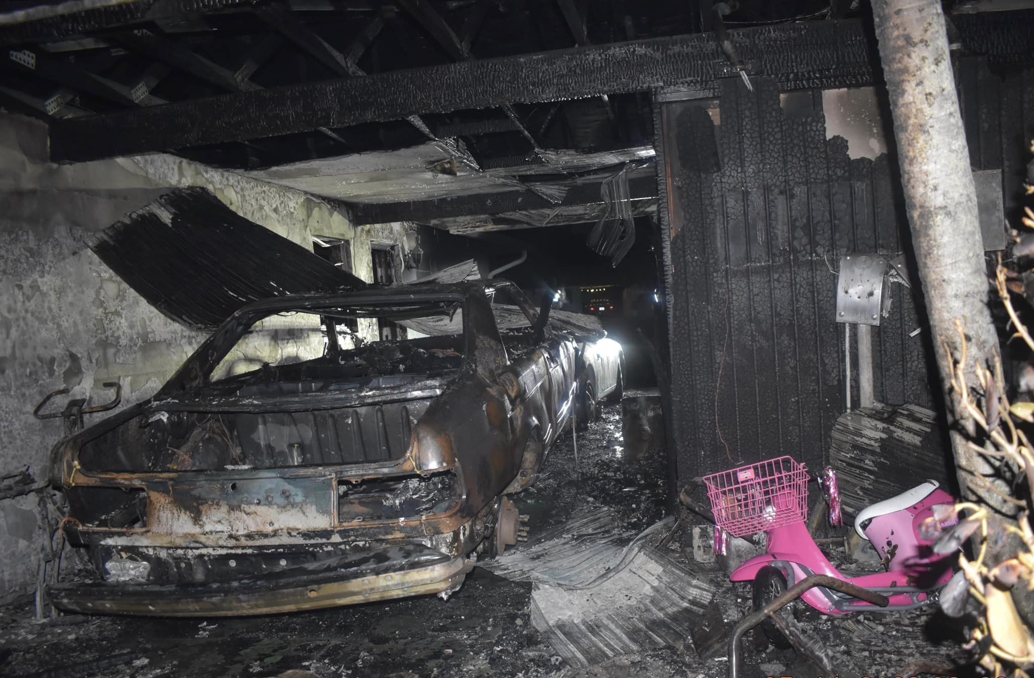 House fire at Country Manors in Delray Beach on May 13, 2023