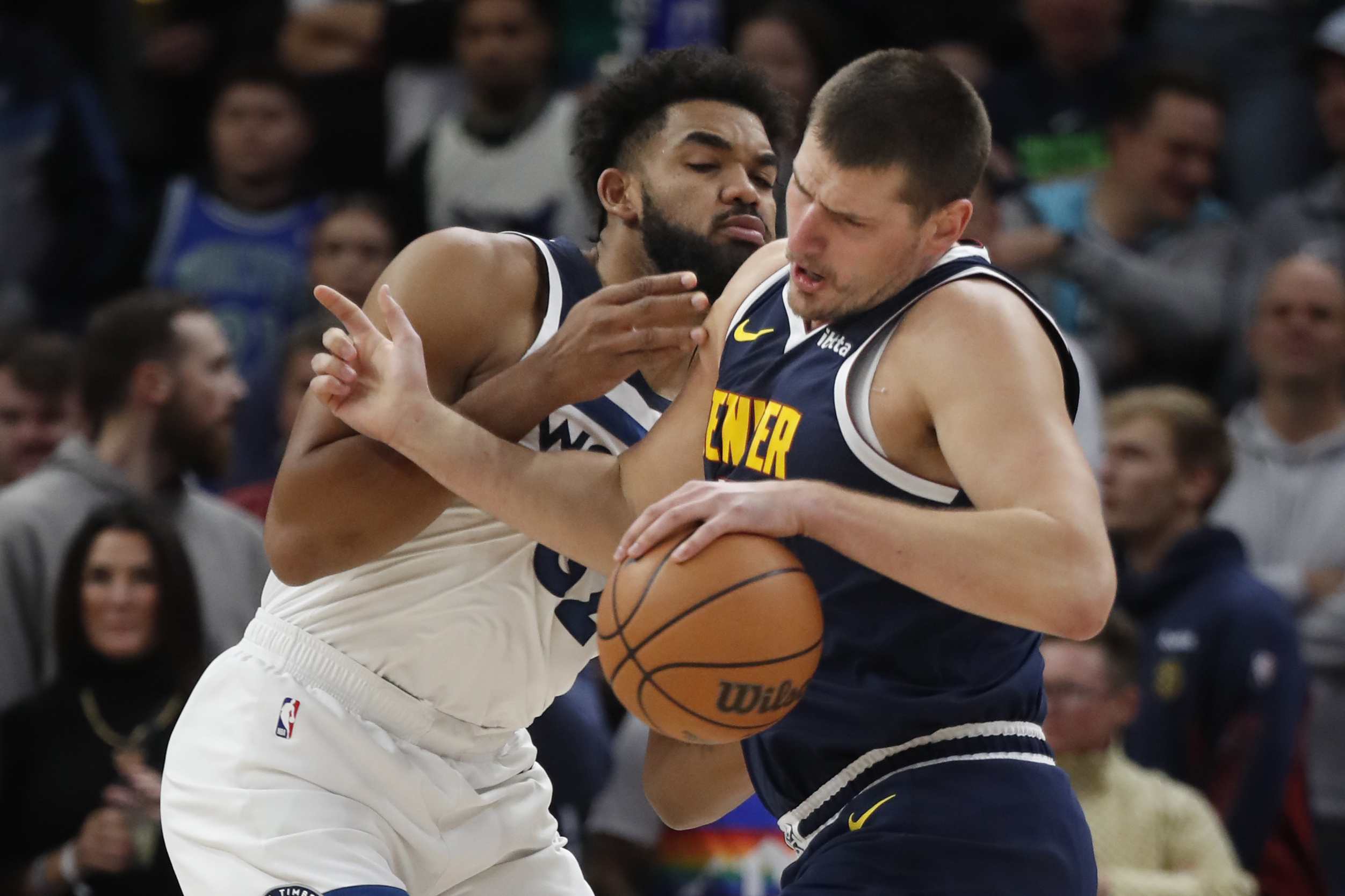 Nuggets Timberwolves Basketball