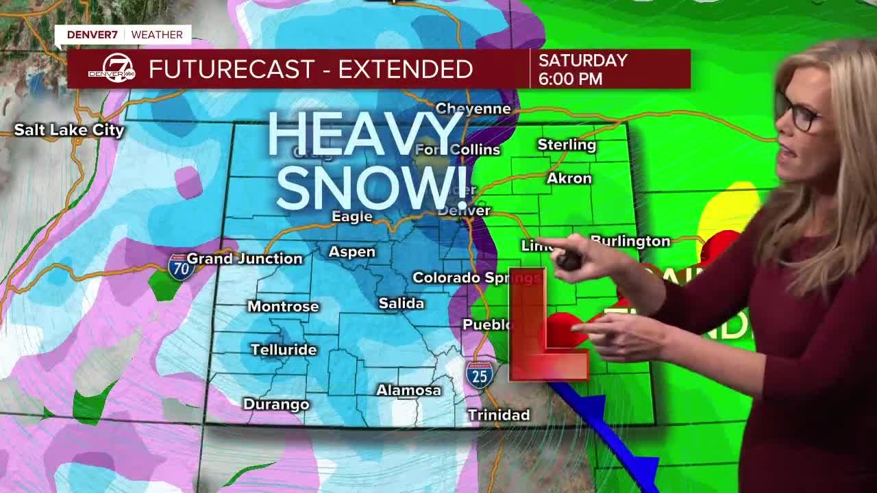 Snow this weekend