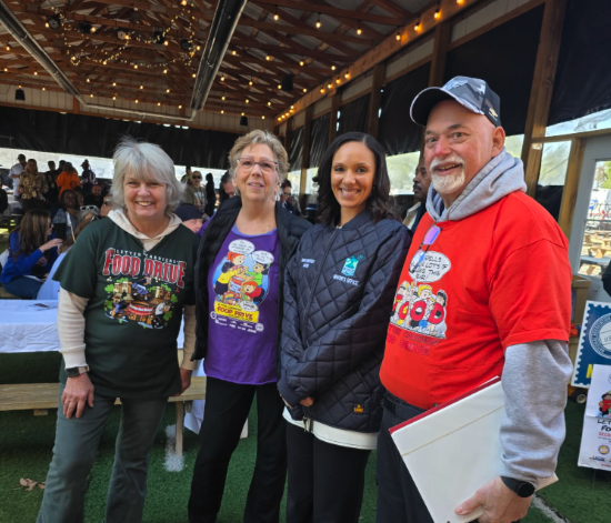 Food drive kickoff event