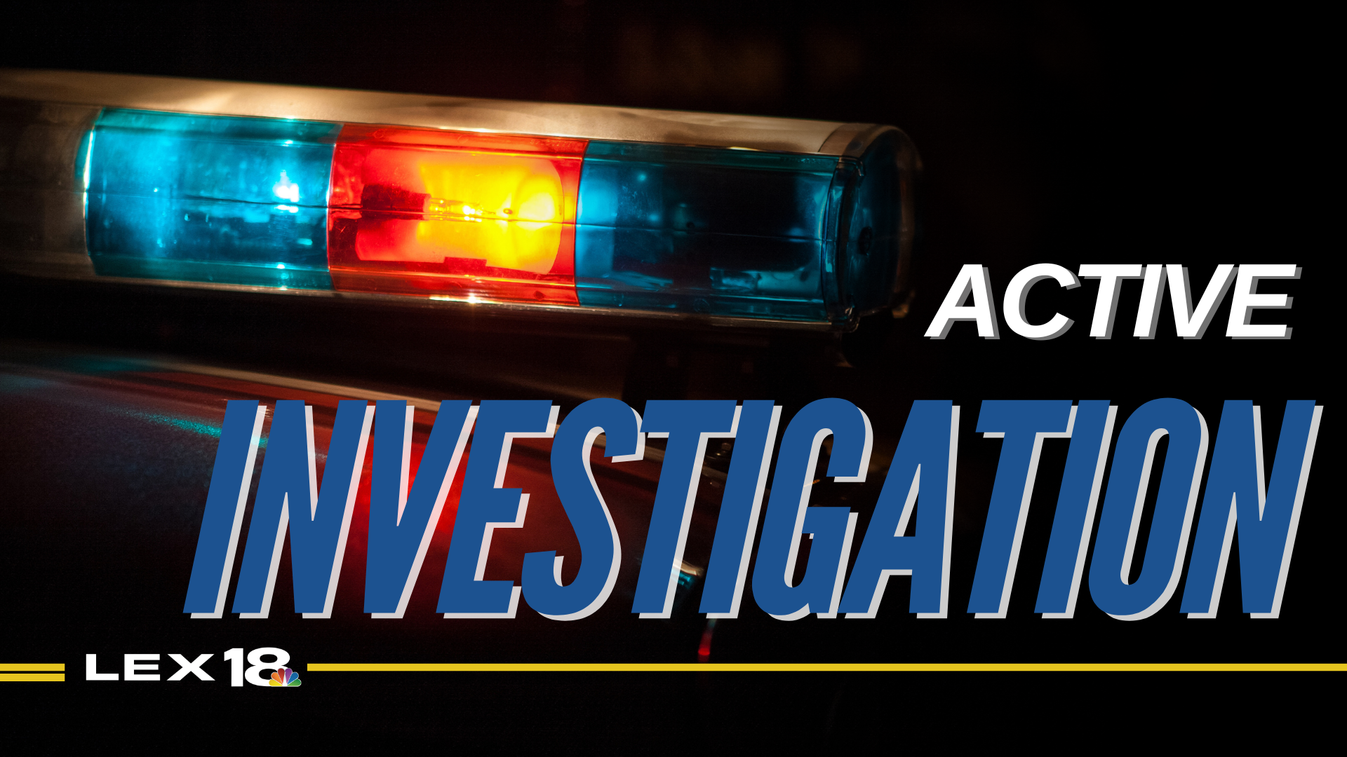 Active investigation graphic 