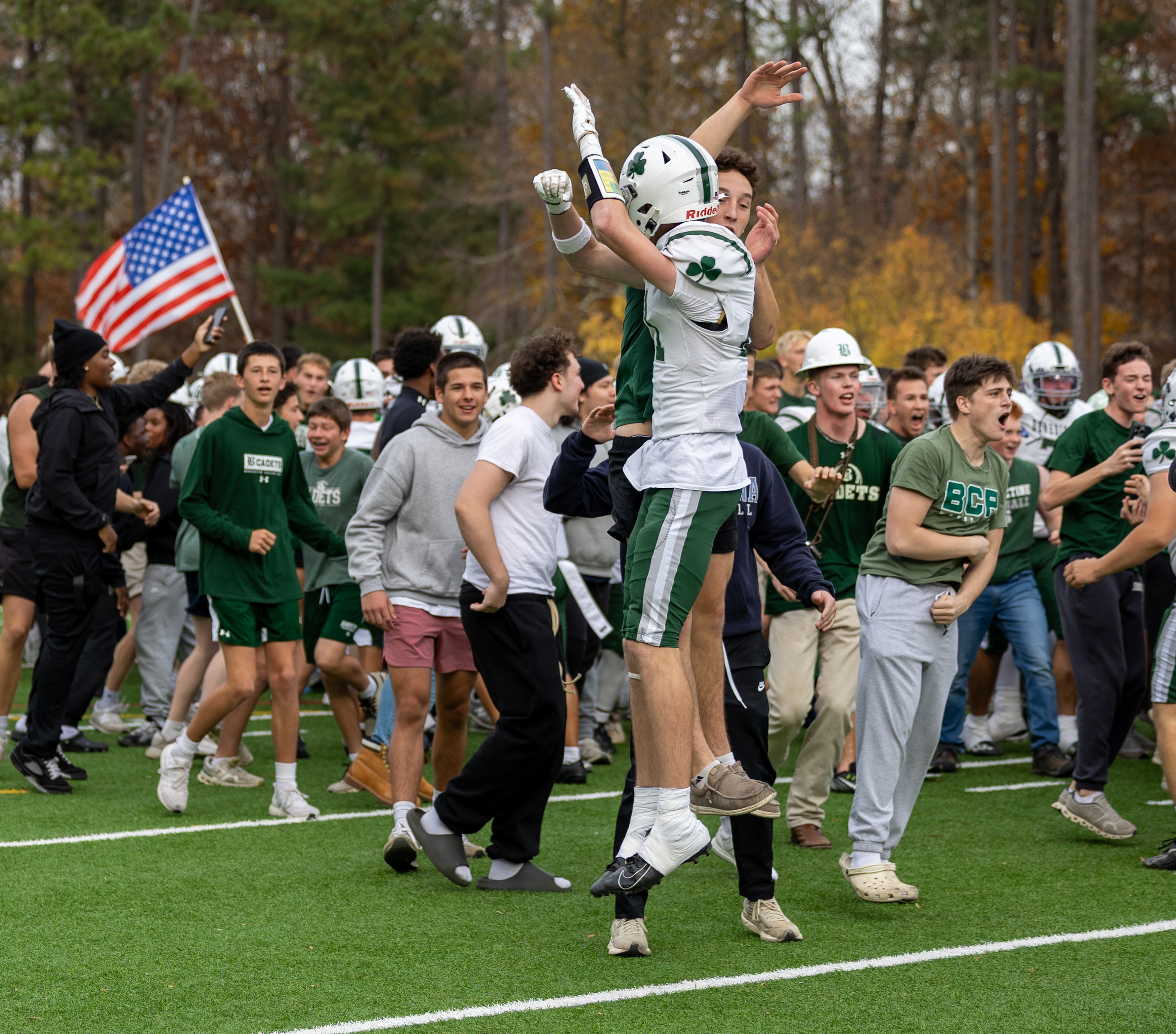 Benedictine wins 3rd straight VISAA title with 20-0 shutout of Trinity