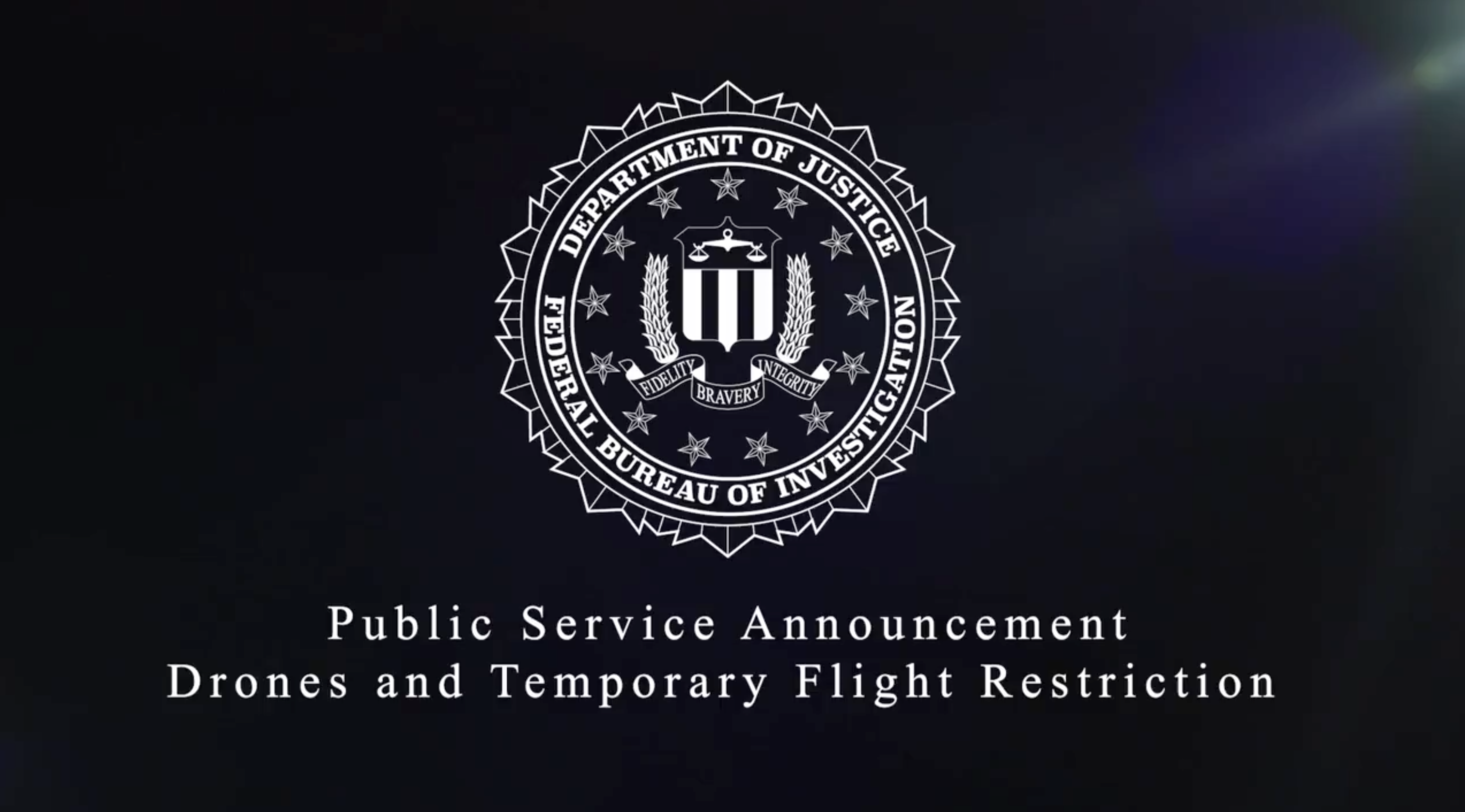 FBI Nashville_temporary flight restriction