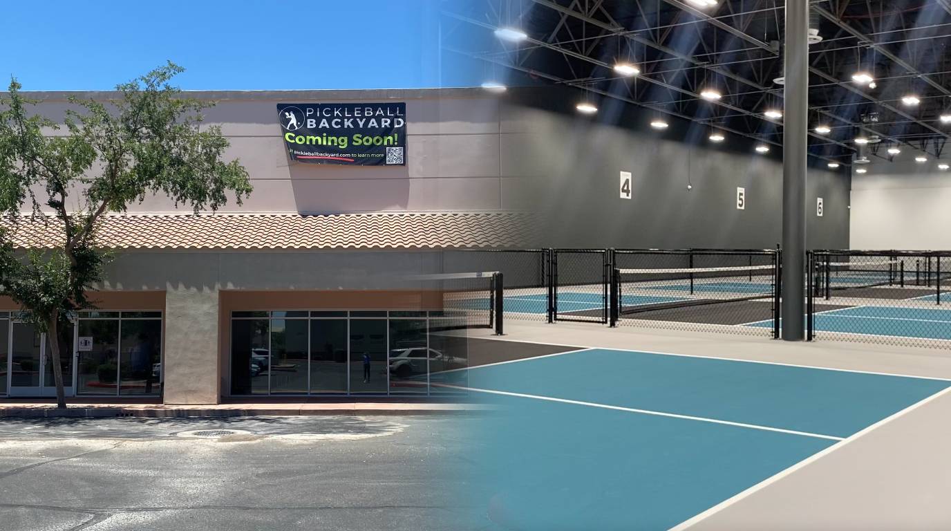 Pickleball Backyard in Gilbert, Arizona. 