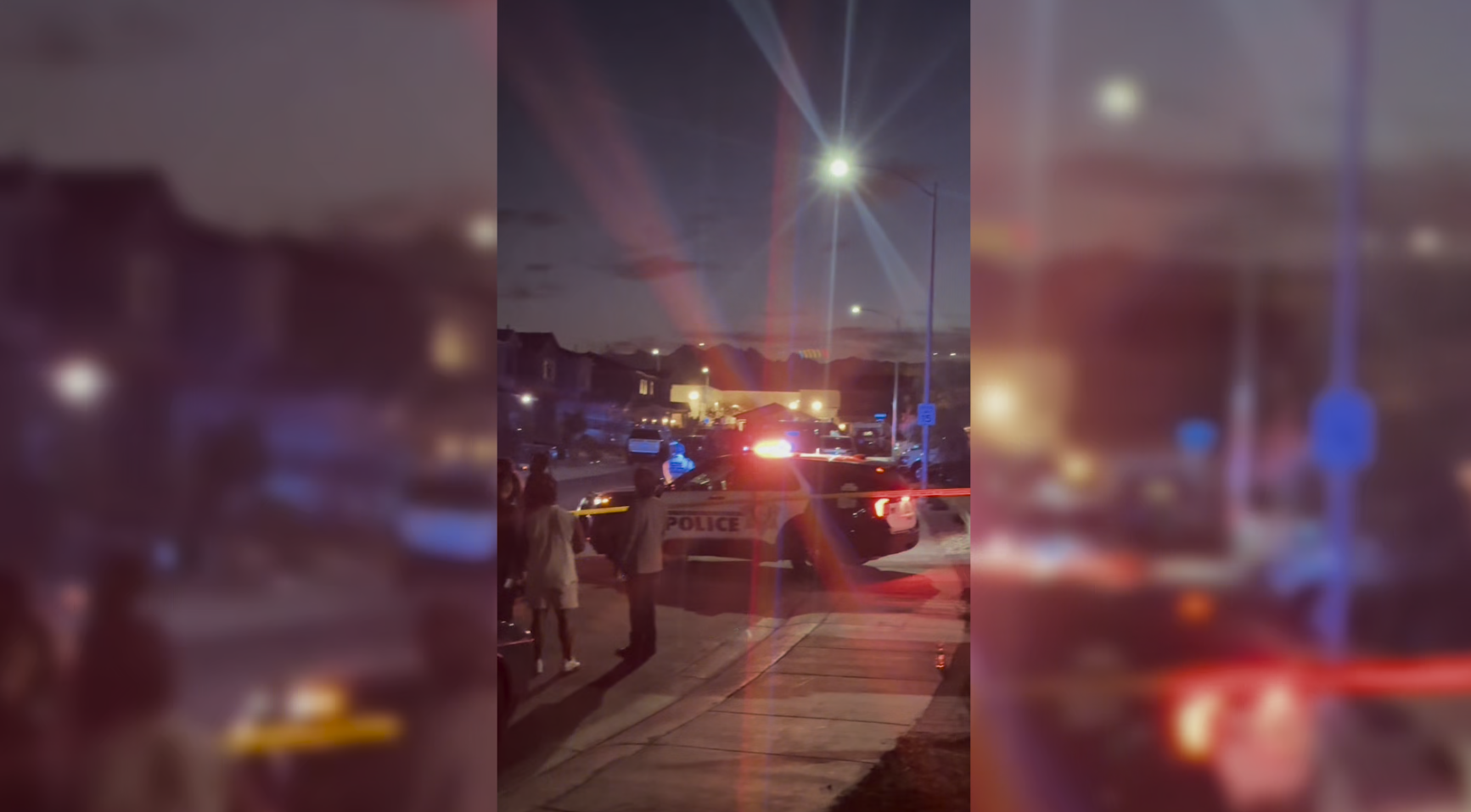 Barricade closes Scott Robinson Boulevard between Craig Road and Alexander Road