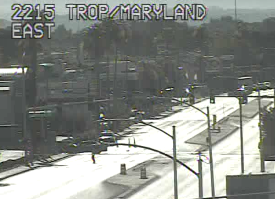 Crash leaves one in critical condition, closes Tropicana Avenue at Tamarus Street