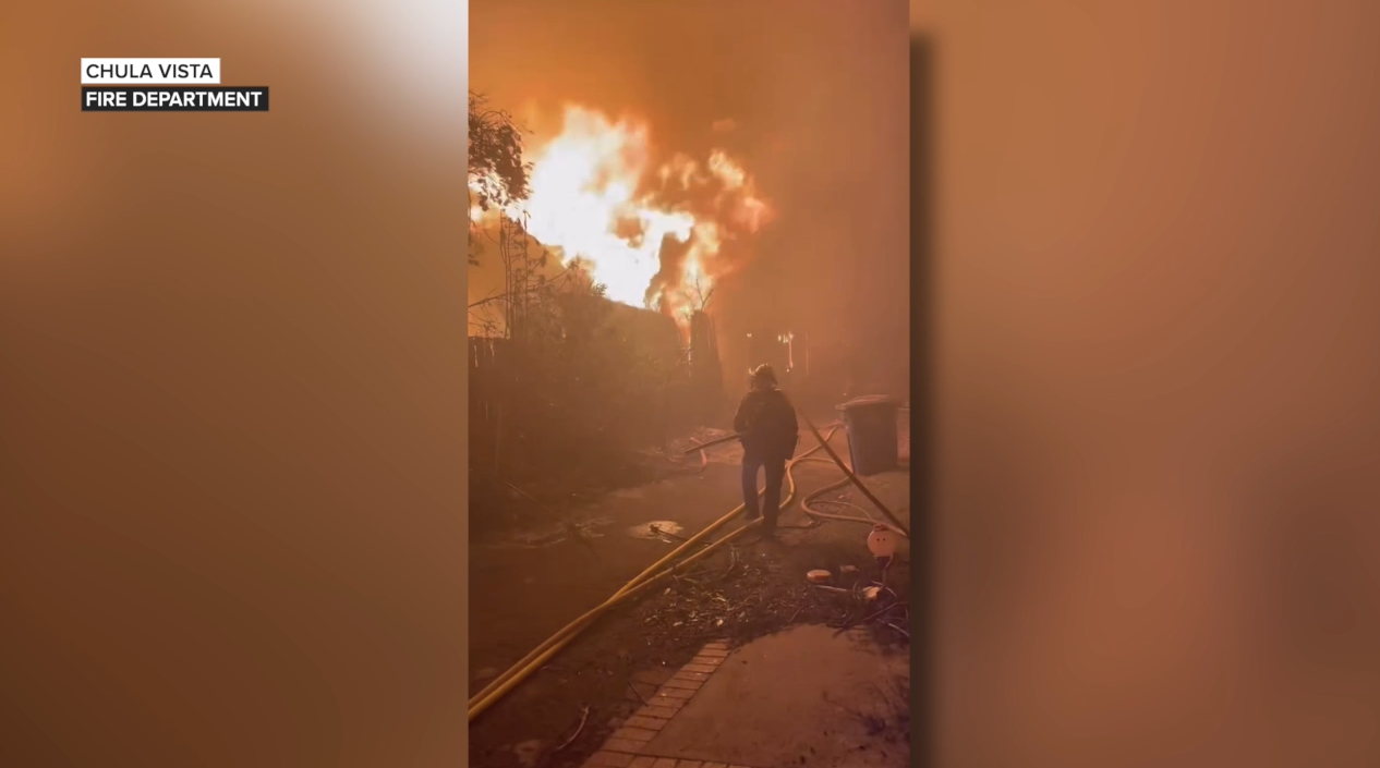 Chula Vista Fire Department response in LA