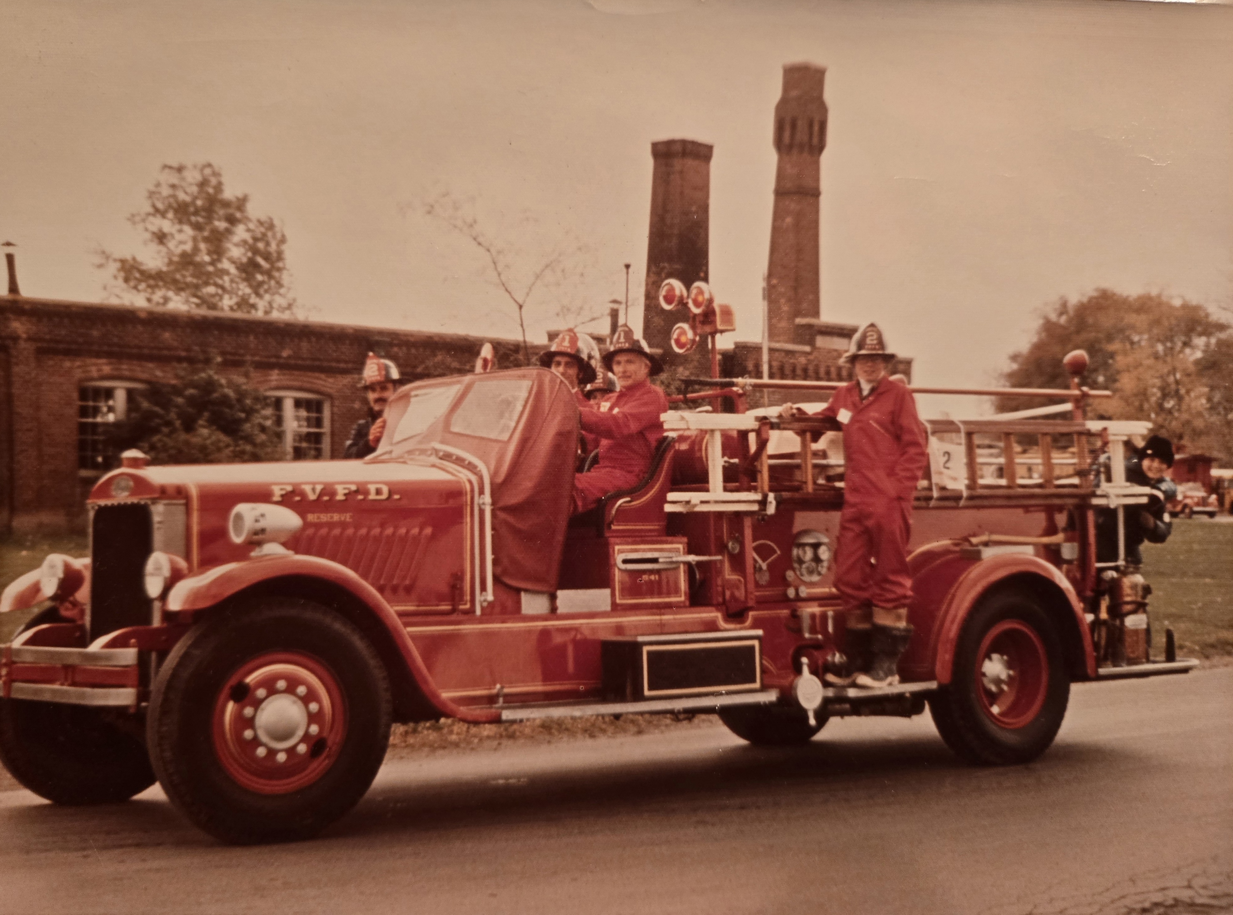 Mack fire truck