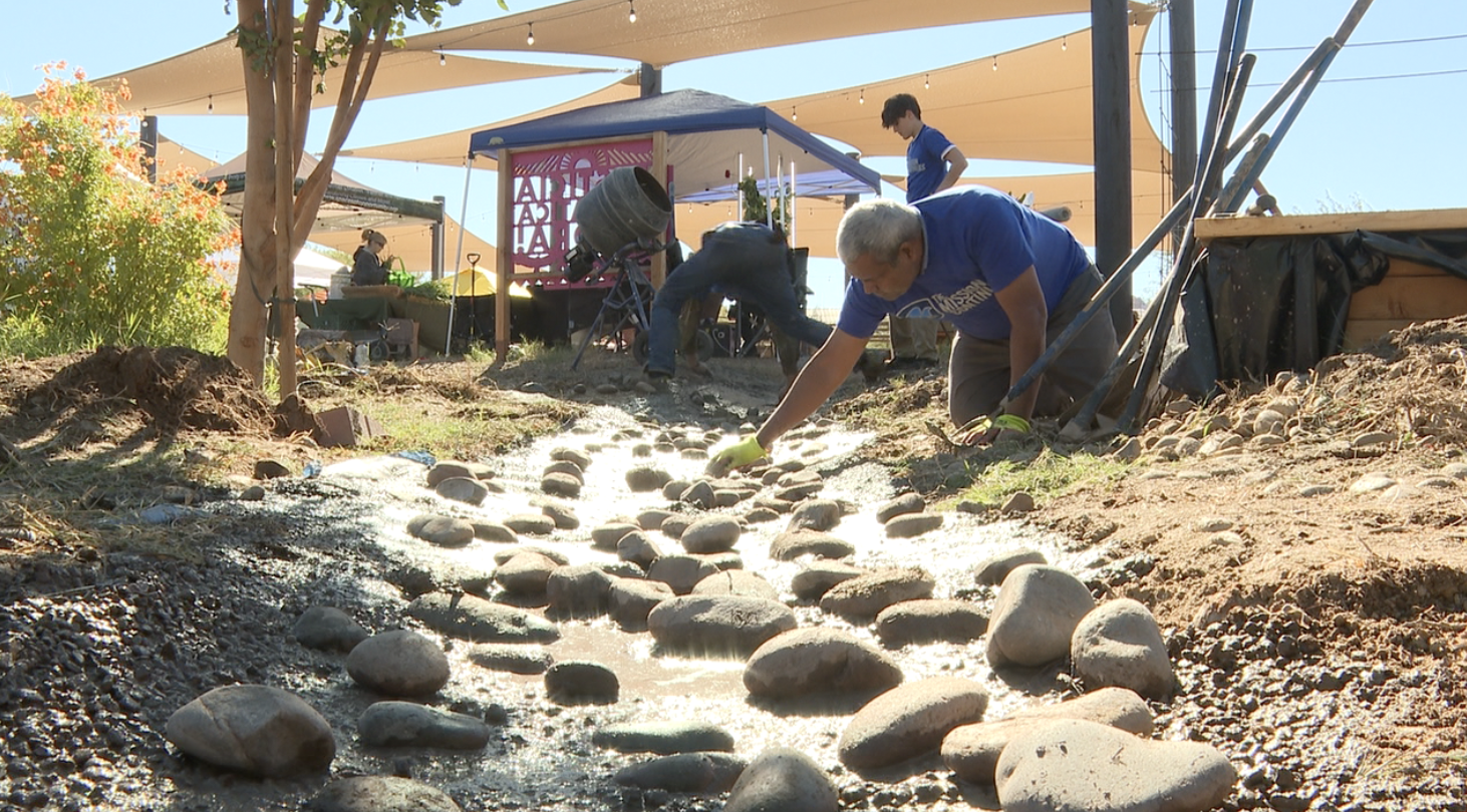 Spaces of Opportunity garden in south Phoenix