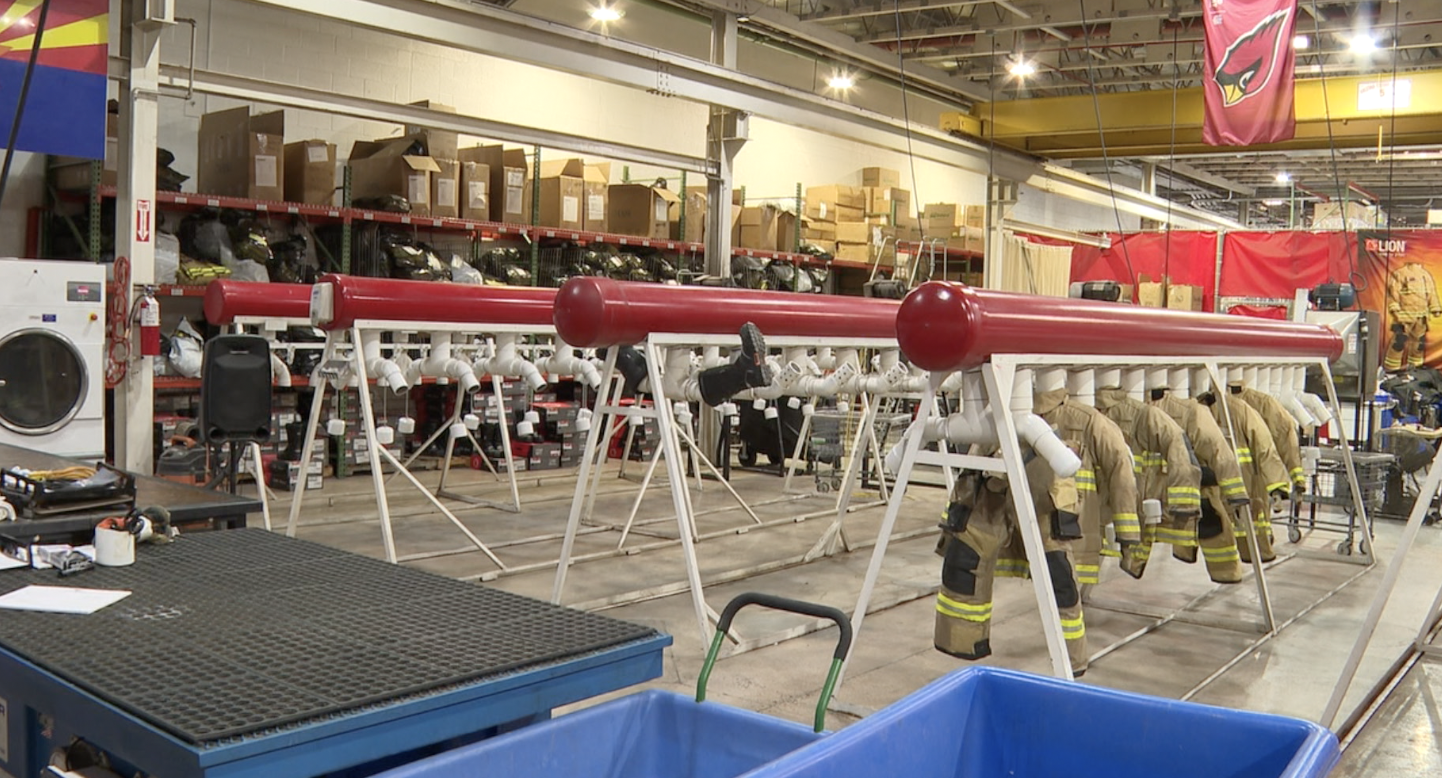 Phoenix Fire uniform cleaning