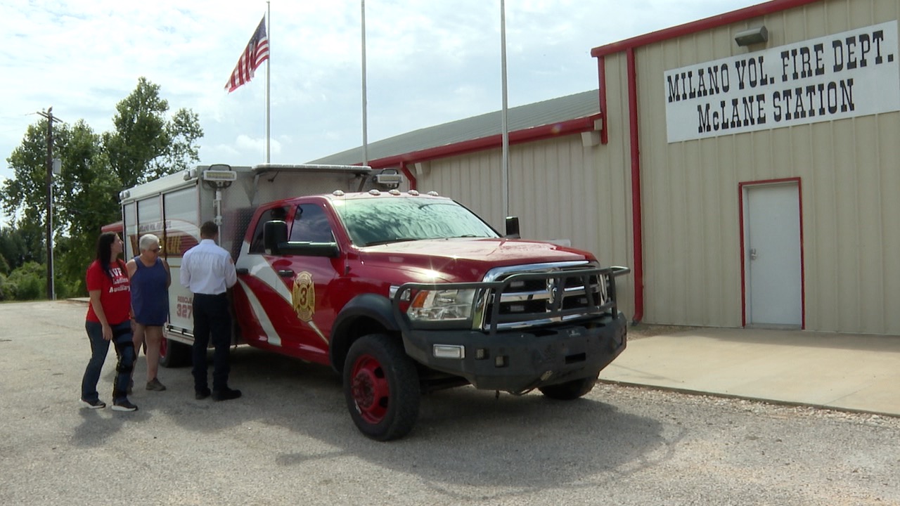  'It's all for our community': Milano VFD Ladies Auxiliary raises money to buy new fire truck