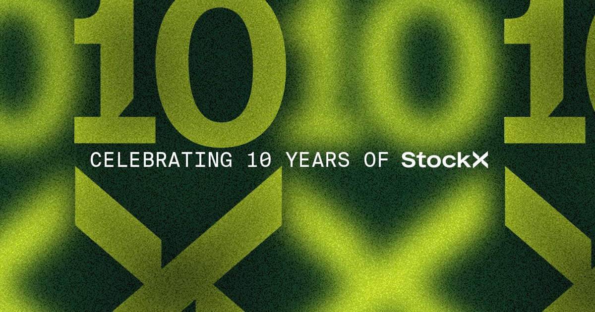 StockX 10-year celebration