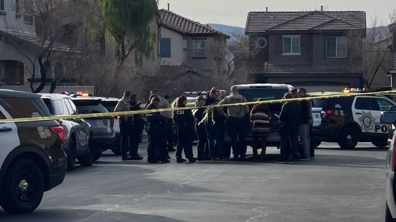 LVMPD responding to two bodies found in southern valley home