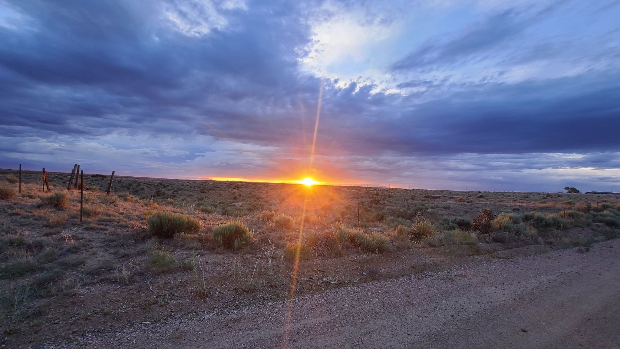 Kelli Isaias Valencia Colorado plains sunset