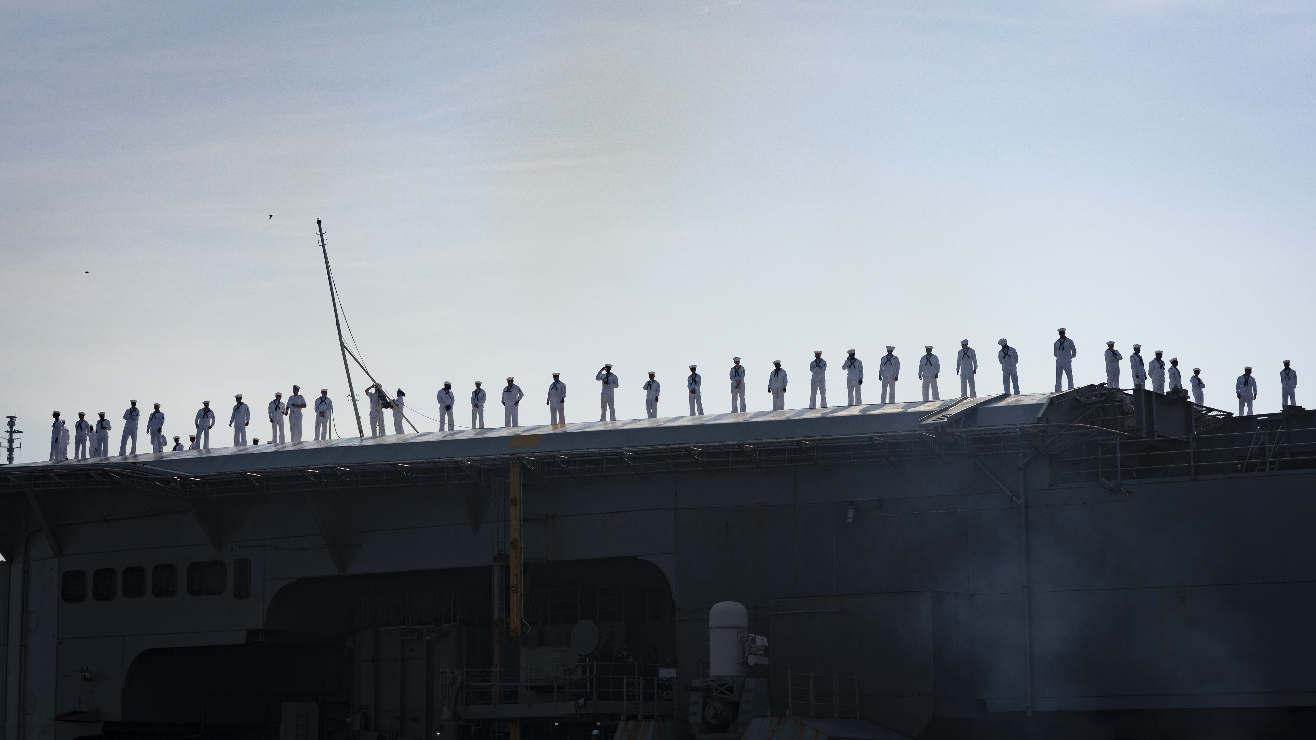USS Gerald R. Ford Departs Naval Station Norfolk for Scheduled Deployment