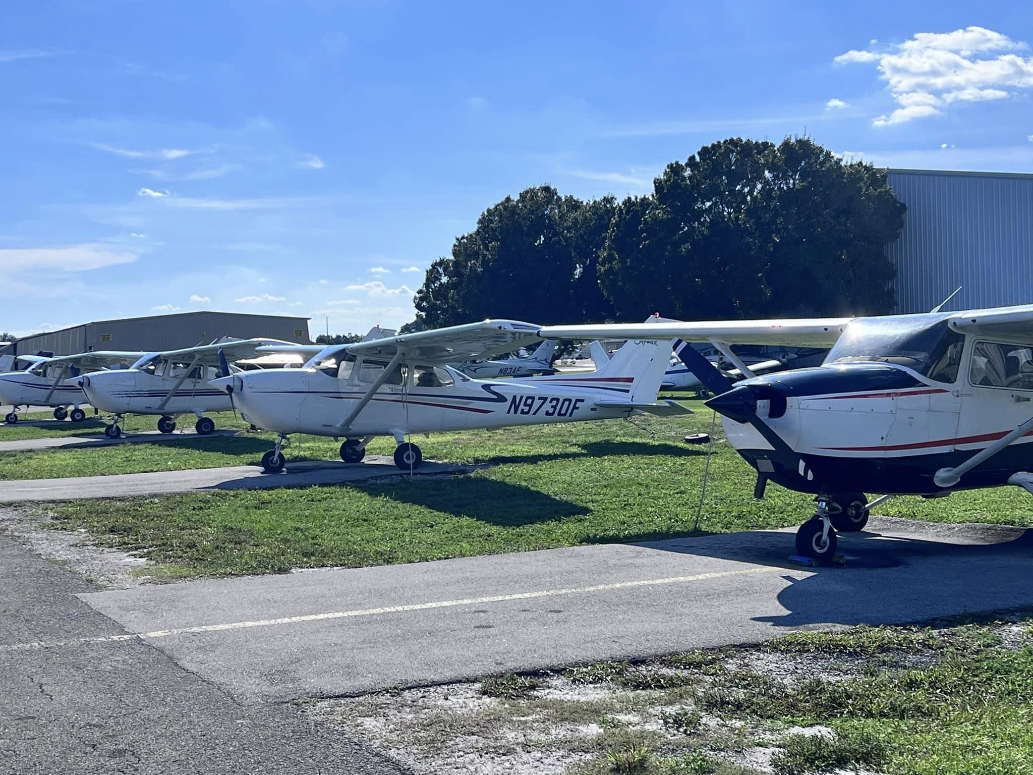 Damaged planes at Witham Field in Stuart.jpg Oct. 23, 2023