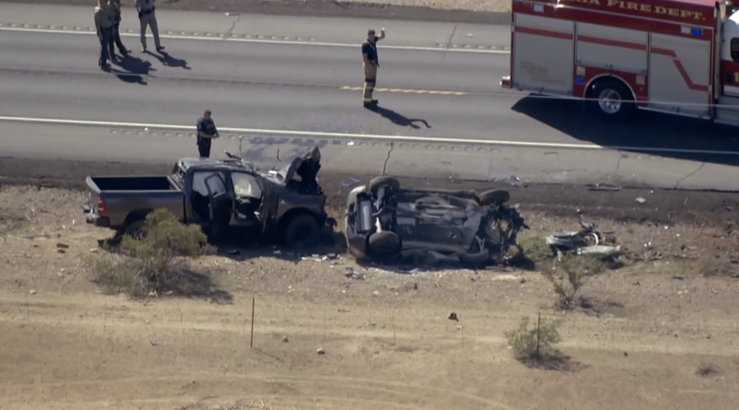 Deadly rollover crash near SR 74 and Lake Pleasant 