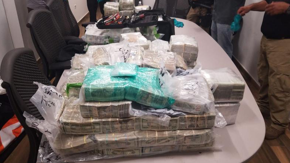 U.S. Customs and Border Protection Agents, along with agents of the Drug Enforcement Administration, seized $3.7 million in undeclared currency found inside five duffle bags on board an abandoned vessel near the coast of Fajardo, Puerto Rico, on July 7, 2019.