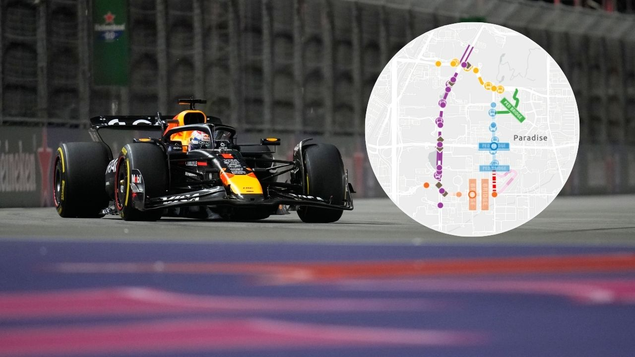 F1 teardown schedule