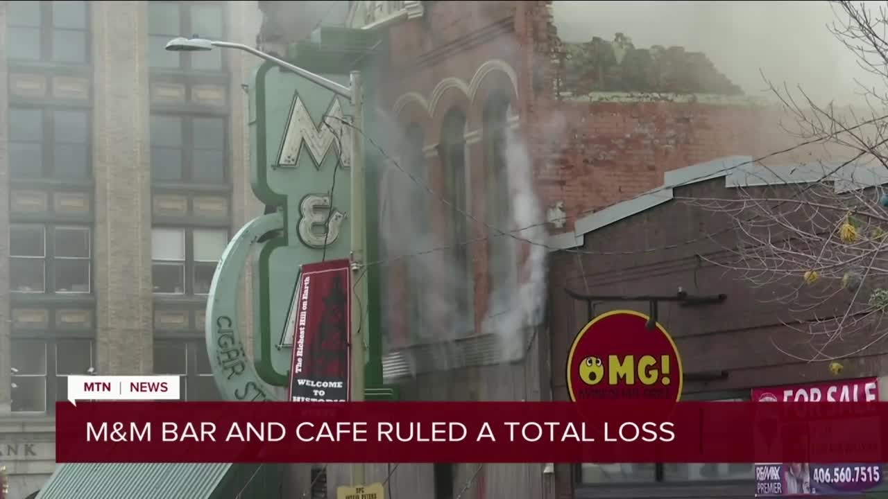 Historic M&M Bar in Butte goes up in flames