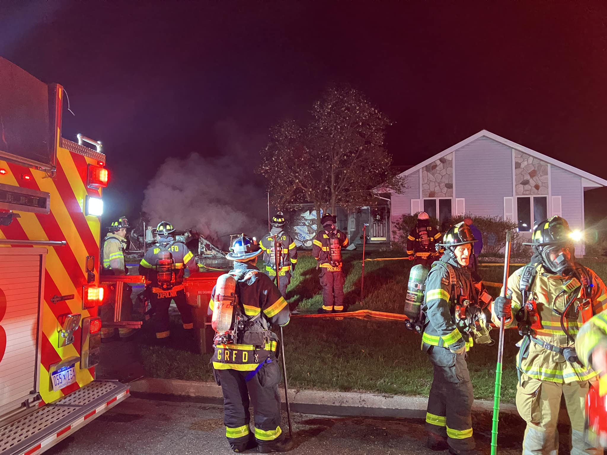 Walker RV Fire