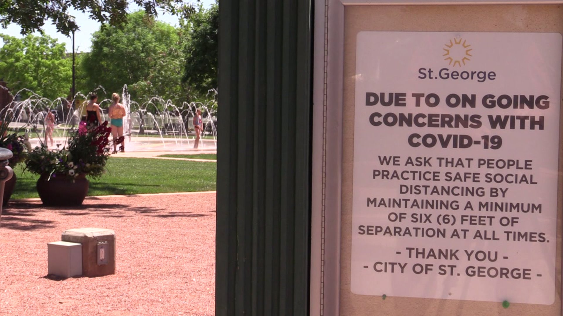 St. George splash pad