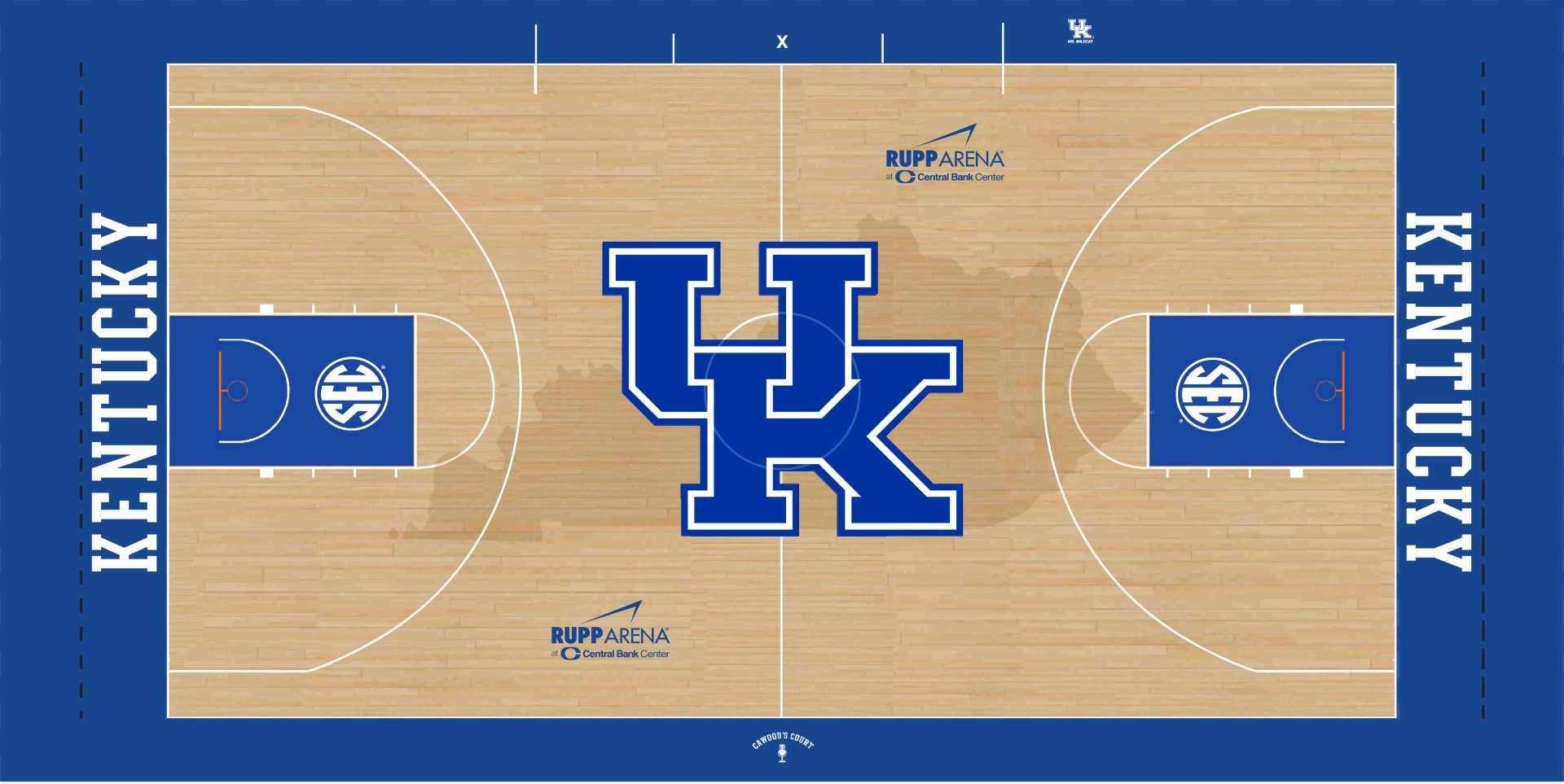 Rupp Arena court design