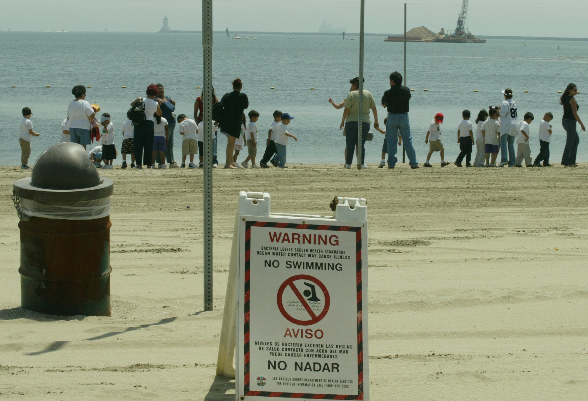 POLLUTED BEACHES