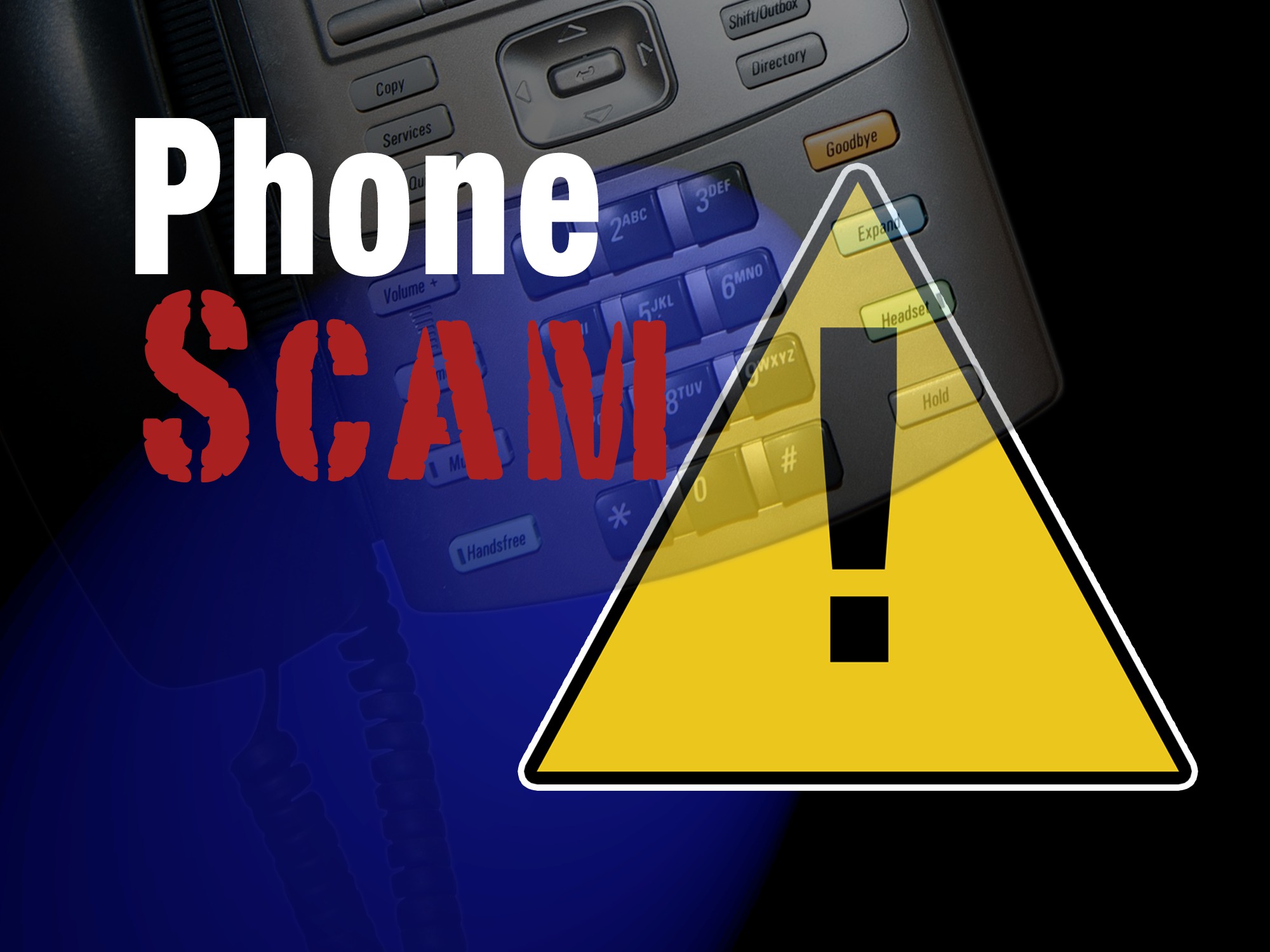 Phone scam