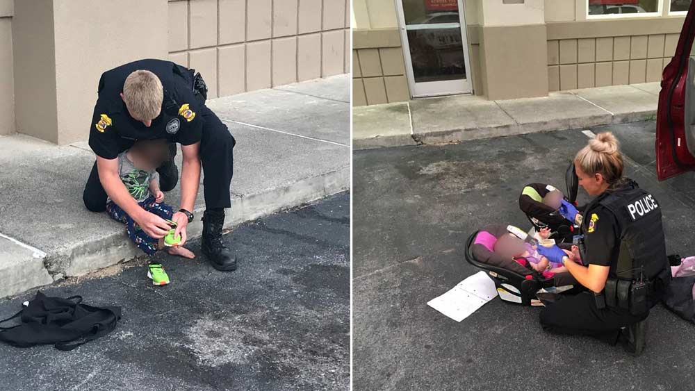 Employees of a Panama City, Florida IHOP were headed to work on April 12 when they found a naked toddler wandering the restaurant's parking lot. They then found the toddler's mom and the mom's fiance passed out in a nearby van.