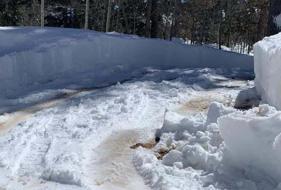Teller County snow