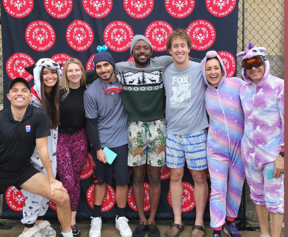 FOX 17 at the Polar Plunge