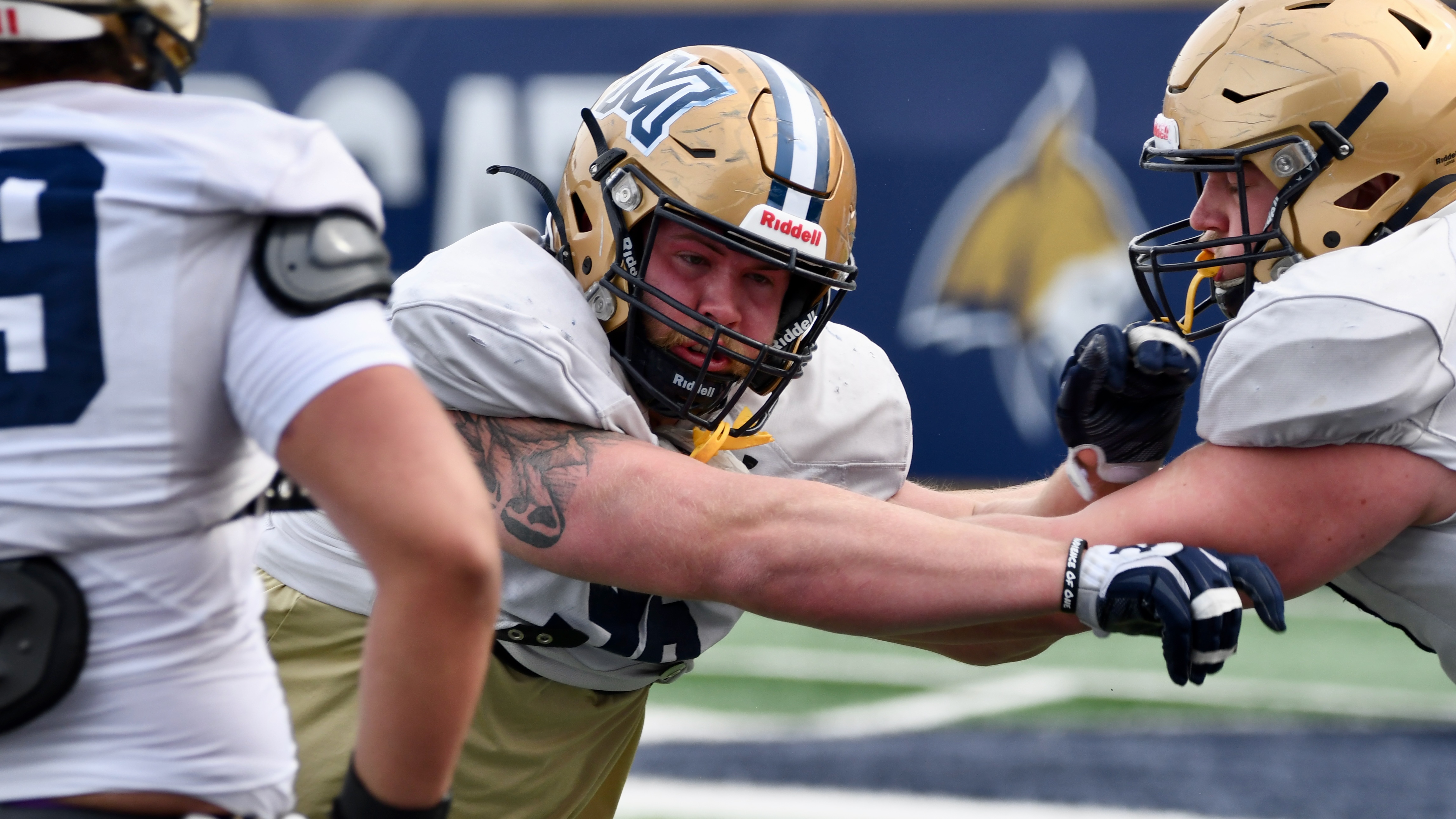 Montana State spring football practice