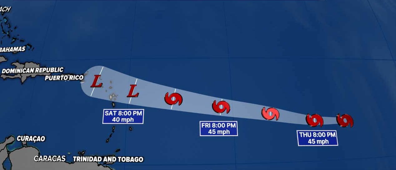 Tropical Storm Dolly forecast track August 27 2026.jpeg
