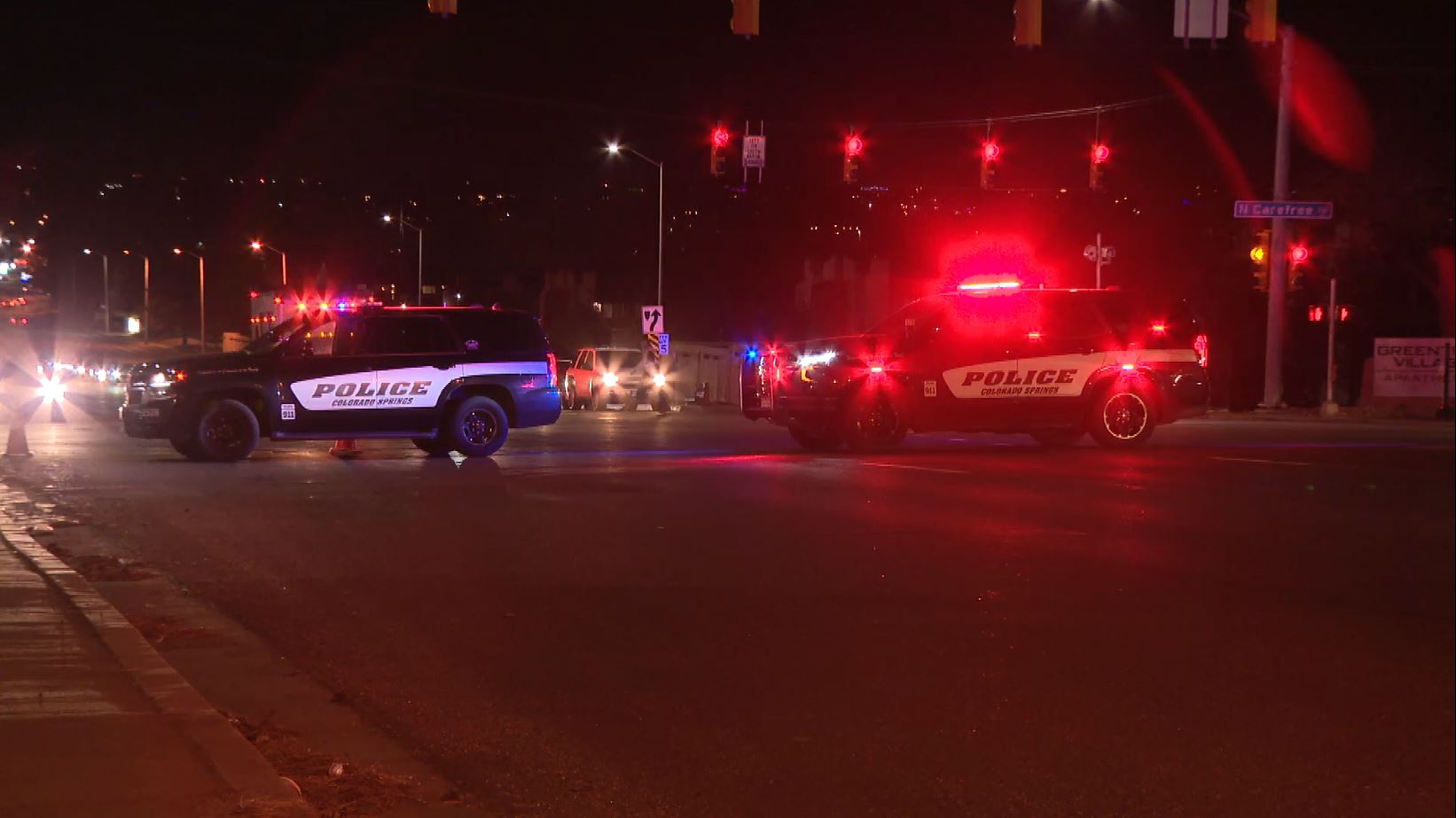 N Academy Blvd Crash