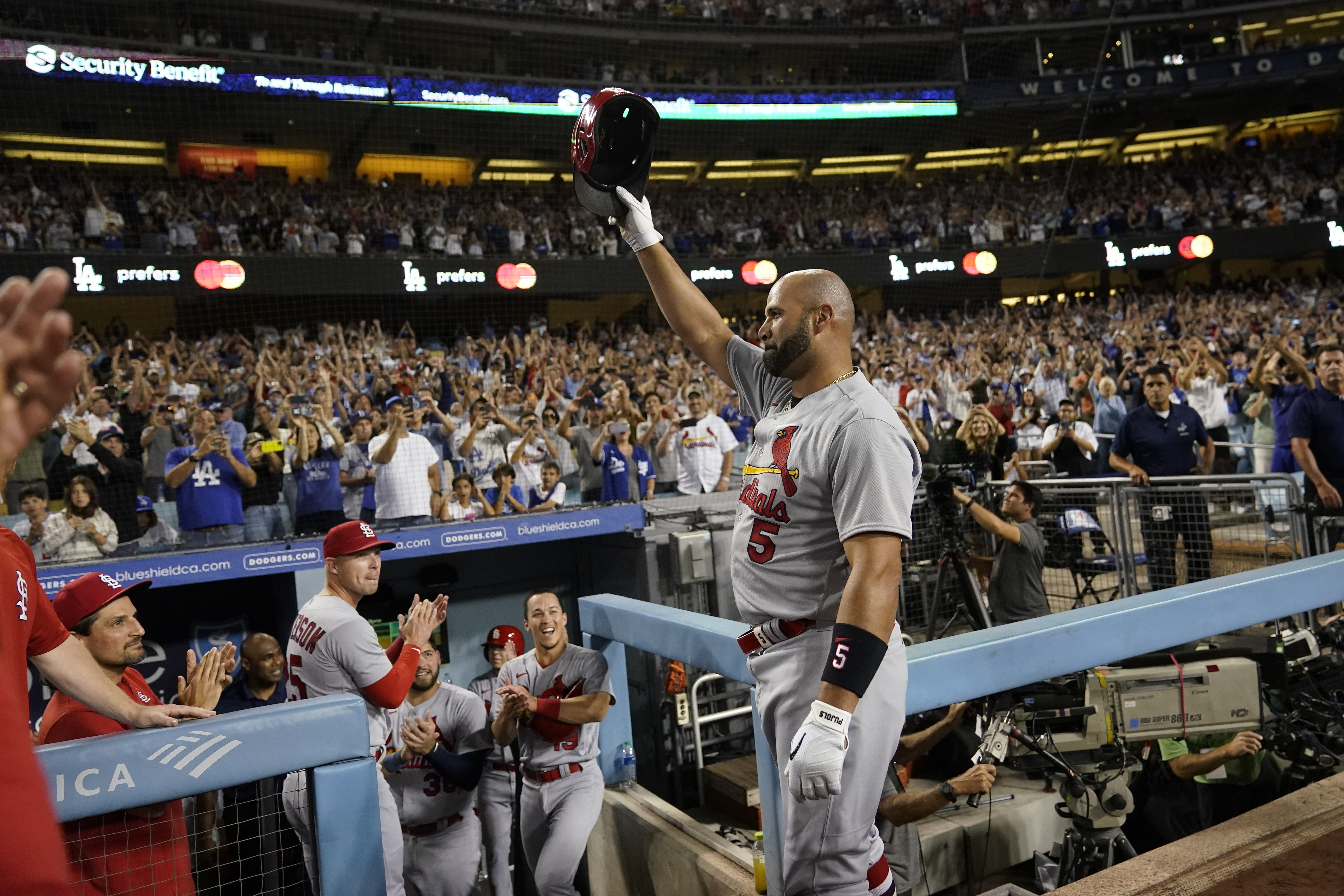 Cardinals Dodgers Baseball