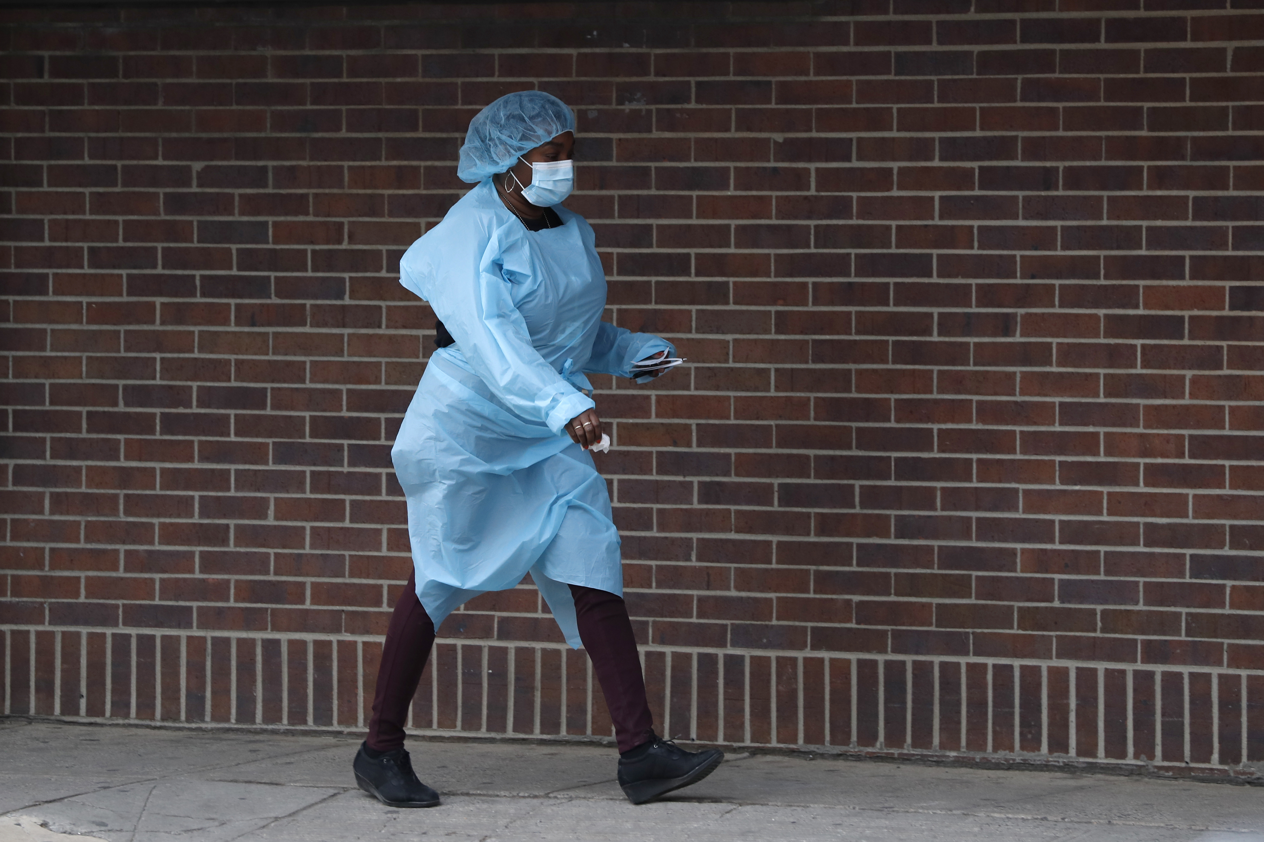 Virus Outbreak New York