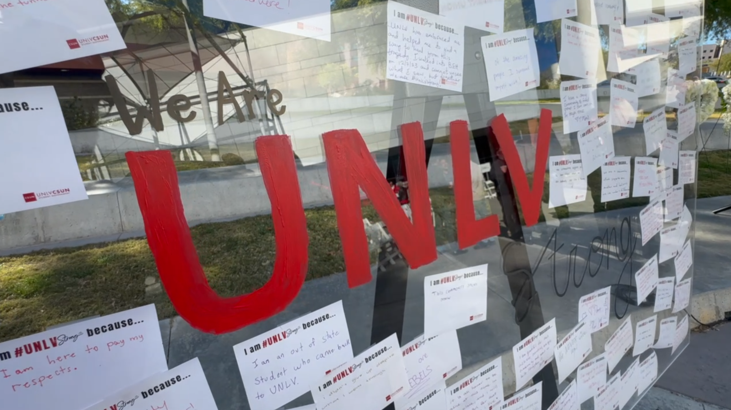 2 years after shooting tragedy, UNLV unveils memorial plans at remembrance event